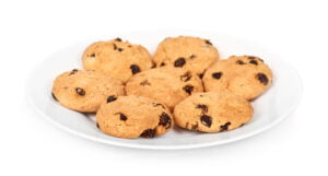 A plate of Maryland cookies