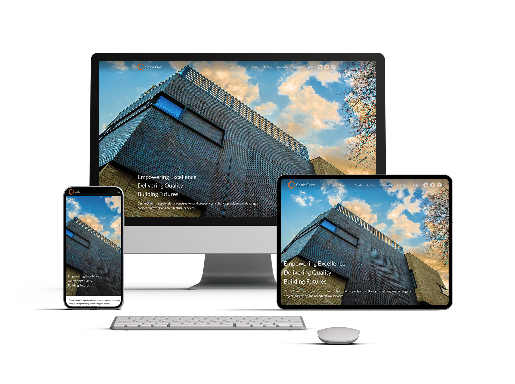 Web design for Castle Owen - Web Design Doncaster