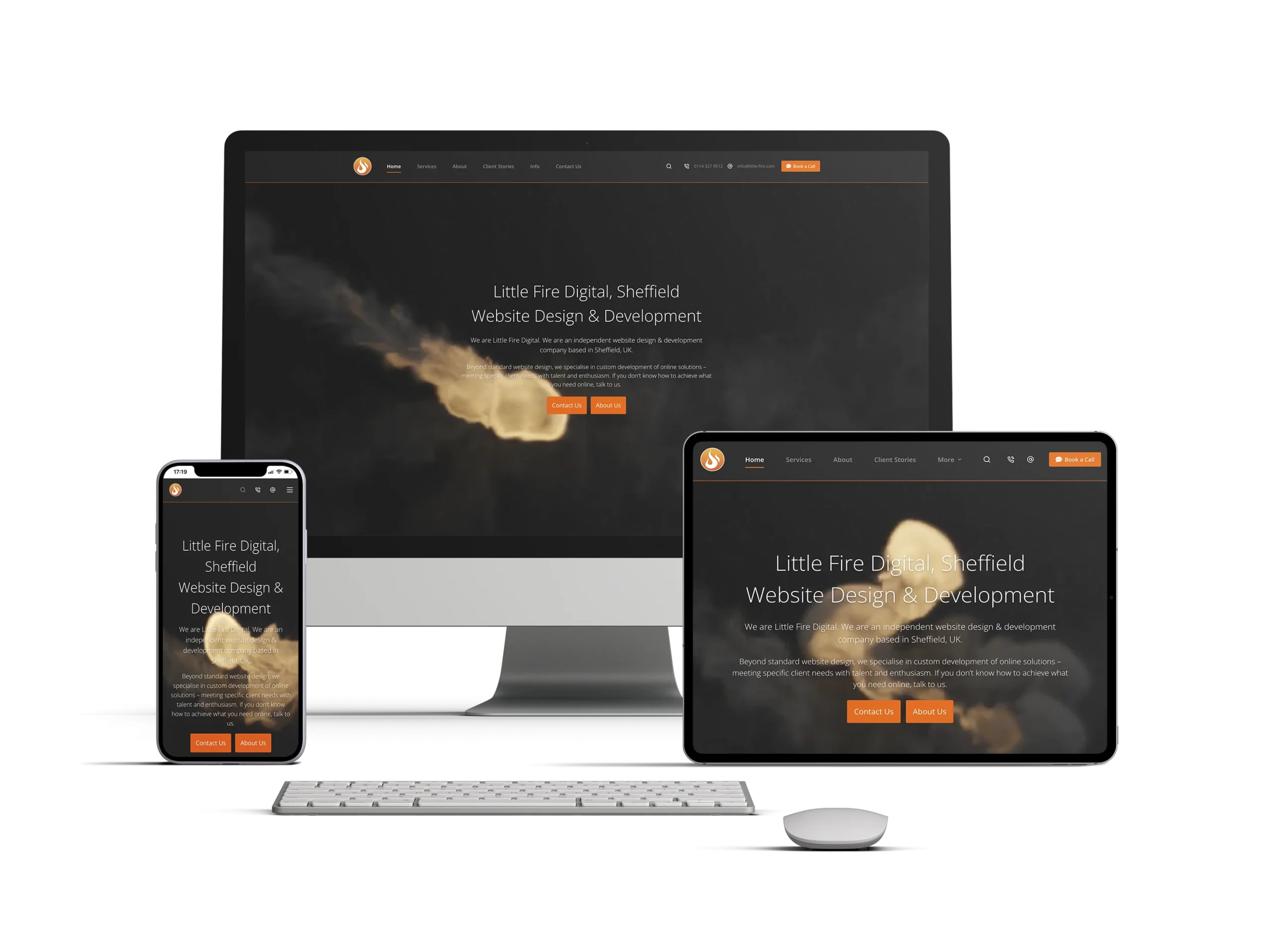 Is it a bird? Is it a plane? No. It’s the Little Fire Digital Website with 100% Performance.