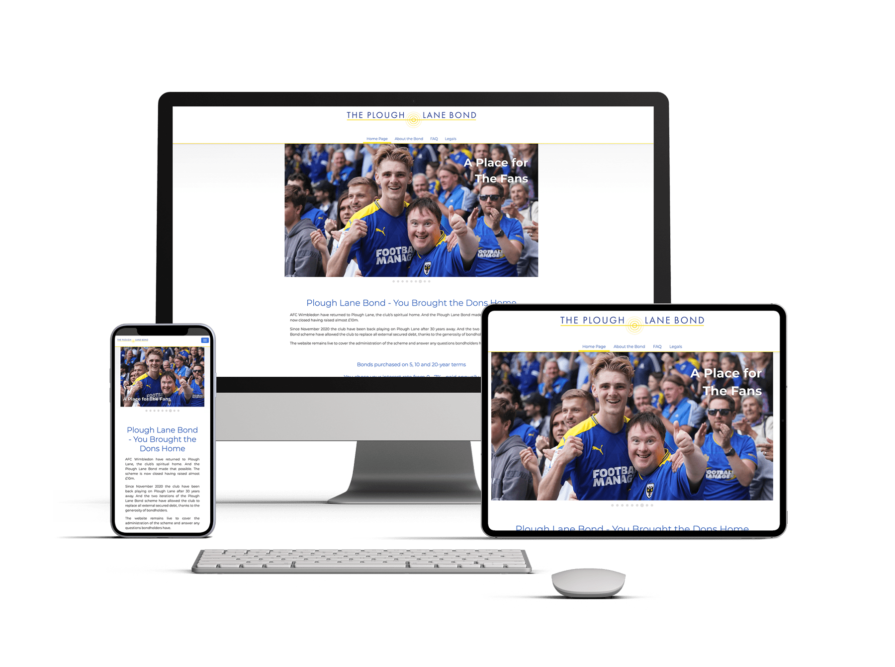 The plough lane bond website