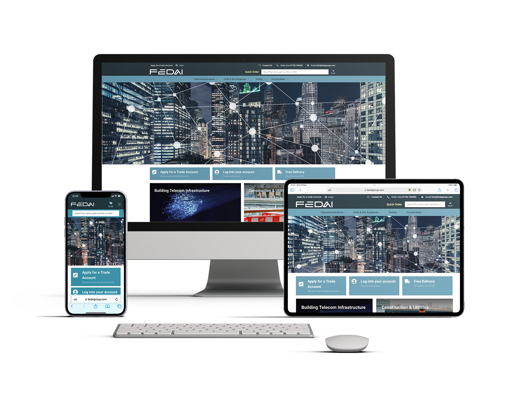 Web design for Castle Owen - Web Design Doncaster