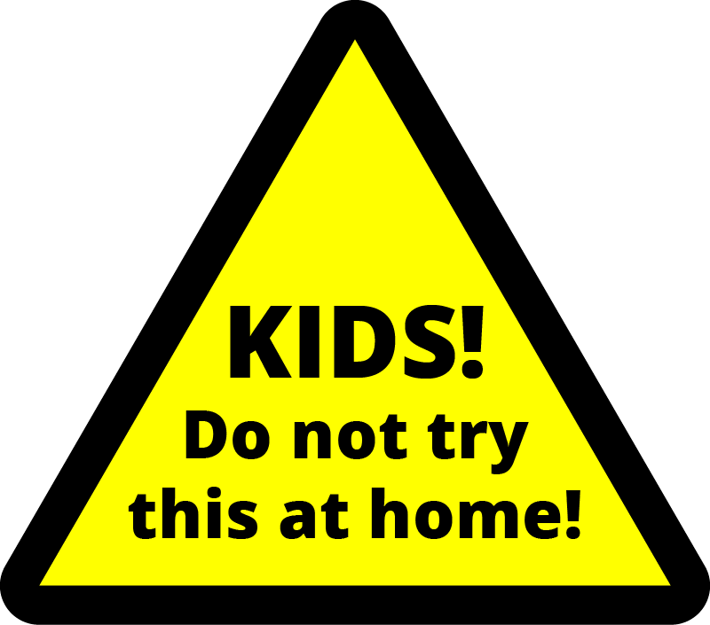 KIDS! Do not try this at home! Disavowing a toxic backlink is a technical task.
