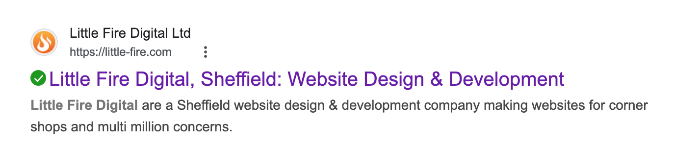 Google Meta Description