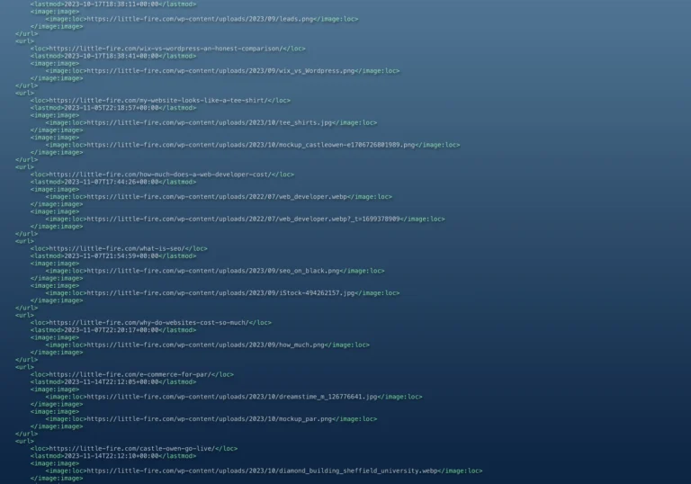A sample XML sitemap - Submit Your XML Sitemap to Search Engines