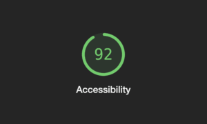 Little Fire Digital’s Website Accessibility Score