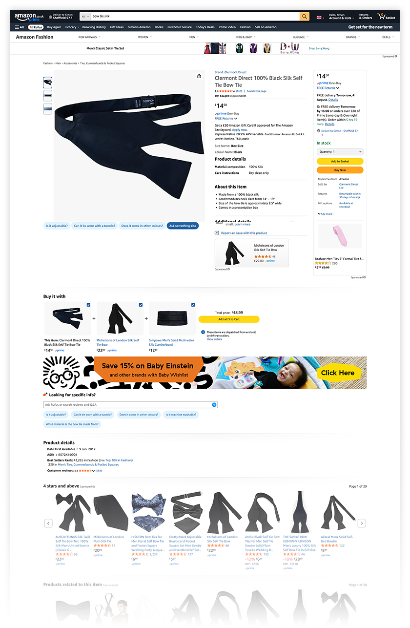 Apple's product page - the many, many product page layouts make them a prime candidate for structured data.