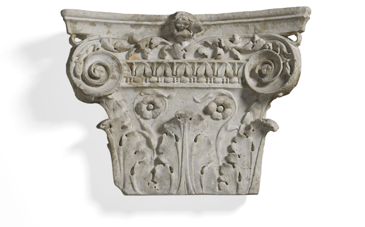 Corinthian column header